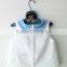 Wholesale Custom New Cute Baby Girl Clothes White Top and Blue Little Shorts