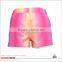 Neon color short pants scalloped style popular women swim shorts