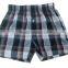 new fashion children cotton woven boxer shorts