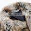 Europe style woman raw colour raccoon fur vest lady faux fur waistcoat winter sleeveless coat