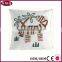 custom cat embroidered cute square body pillow