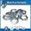 Made in Taiwan Lock Washer DIN 127 Form B Square End Spring Steel Bare Steel Zinc Plated