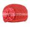 crochet beanies baby big flower hat