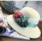 Summer Collapsible Straw Hat Straw Plaited Article Outdoors Sunshade Hat