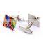 Novelty High Quality Enamel Cufflinks Colorfull Men's Cuff