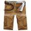 2017 good quality hot selling casaul fashion outdoor slim fit cotton/polyester mens wholesale custom cargo shorts direct factory