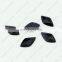 DZ-1154 rhombus faceted cut flat back glass stones for jewelry making