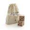 wholesale cotton muslin drawstring bags cotton organic pouch