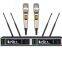 True diversity Wireless 2 Handheld/Clip-on Microphones For Conference Room
