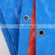 20' x 25' blue orange polyethylene rainproof pe tarpaulin for covers