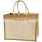 Jute handbag shopping promotional burlap travel  jute environmental protection bag