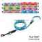 Knit Colorful Printing Traffic Contral Handle Colorfulp Comfortable Adjustable Durable Leash For Dog