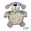 Indestructible Pet Product Plush Squeaky Dog Toy with Carton-Shape