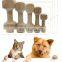 Pet dog chew wooden bone toys