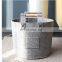 wood handle felt laundry basket with customized size