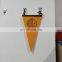 factory wholesale price custom felt triangl pennant flag