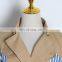 Lapel Collar long Sleeve Striped Split high waist Loose Windbreaker Women