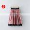 2-7T Children Girl Autumn Skirt Cute Tulle Velvet Pleated Skirt Fashion Children Solid Double-sided wear Lace Skirt
