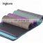 Eco-friendly jute yoga mat, jute natural rubber yoga mat