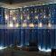 LED Star Curtain Lights Decor in the Room 2.5x1M Decorative Window Christmas Holiday Party lighting