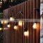 in stock 2 sets pack 49ft energy saving indoor outdoor night event party festivals lighting 15pcs sockets led string light
