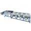 Dry washing brush roll onion grading machine