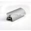 half round hollow aluminium extrusion profile