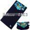 25*50cm skull headwear multifunctional 100%polyester microfiber tube bandana