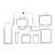 Hot Selling 7in1 Fast Metal Frame Embroidery Hoop for Tajima Toyota Embroidery Machine 400MM