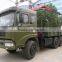 Dongfeng EQ5160G 6X6 off road truck mounted haib crane