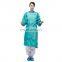 Medical Reinforced Gowns Long Fiber Polyester Fabric Surgeon Gowns Sterile Surgical Isolation Gowns For Hospital