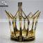 Precision SLA 3d print model Rapid 3d SLA print large size cartoon resin model with bright gold silver plated
