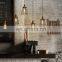 American retro industry Iron pendant light for decorate
