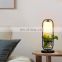 Nordic GlassTable Lamp Plant Creative Bedroom Bedside LED Table Lamp Decorative Table Lamp
