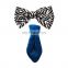 Popular pet products polyester dog cat collar bow tie bowknot for puppy collar