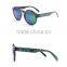 2016 itally design ladies new style heat transfer printed frame sunglasses