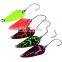 Amazon 3cm 3g 5 Colors Paillette Blade Salmon Spoon Bass Bait Copper Spoon Lure