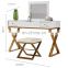 living room Make Up Table Painted Dresser dressing table with mirror and stool