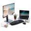 Acrylic Monitor Stand with Adjustable Angle Stand for 2 Monitor Computer Stand for Home Office