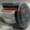 takeaway food container disposable plastic lunch bento box,square PLA plastic food container,fast food package essential