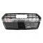 Front hood grille for Audi Q5 RSQ5 2019 chrome silver gray front new SQ5 grill mesh front bumper grille