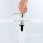 Custom Bathroom Countertop Large Transparent White Pet Lotion Bottle Steel Liquid Soap Dispenser With Liquid Dispenser Valve
