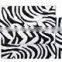 2022 latest design zebra-stripe water absorption mat bath rug luxury microfiber bath mats