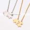 Personalized Gifts Best Friends Friendship Jewelry 2PCS Couple Necklaces Puzzle Pendant Necklace
