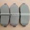 Ceramic material/Semi-metallic/Low-metallic raw material Best qulity of brake pads No noise