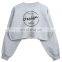 High Quality Cotton Polyester Long Sleeve Hooded Workout Sweatshirt Custom Logo Embroidery Women Hoodies