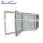 Large view new modern design aluminum double glazed glass bifolding window doors for terrace