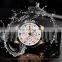 SWISH sports casual timing stainless steel men's watch waterproof six-pin business men's watch calendar quartz watch