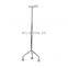 Elderly Folding Three legs Walker Height Adjustable Aluminum Safe  Walking Stick Non-Slip Forearm