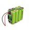 Rechargeable 14.8V 5600mah li-ion battery pack 18650 4S2P lithium battery pack